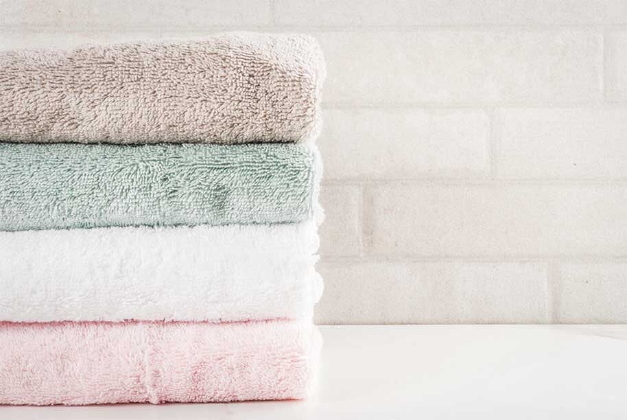 towels used for eczema wet wrap therapy