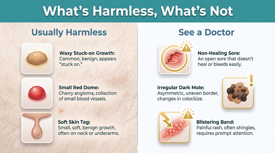 Pictures of Elderly Skin Conditions: ID Guide