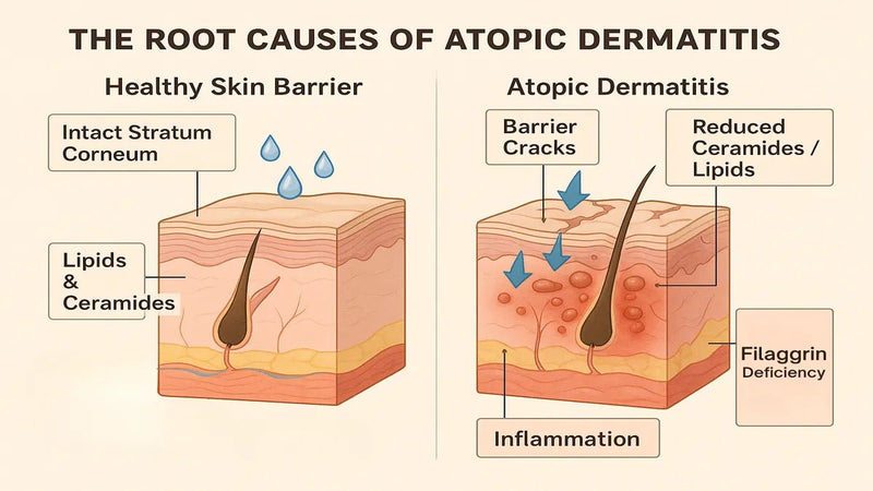 What Are the Root Causes of Atopic Dermatitis? 5 Factors - HarlanMD